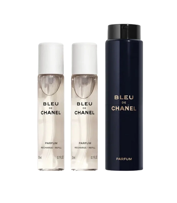 BLEU DE CHANEL – Parfum (EDP) – Twist & Spray – 3 x 20 ml